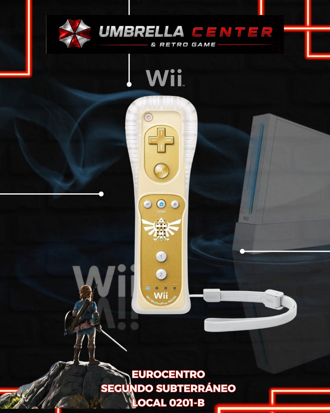 Wii Remote Plus (Zelda Edition)