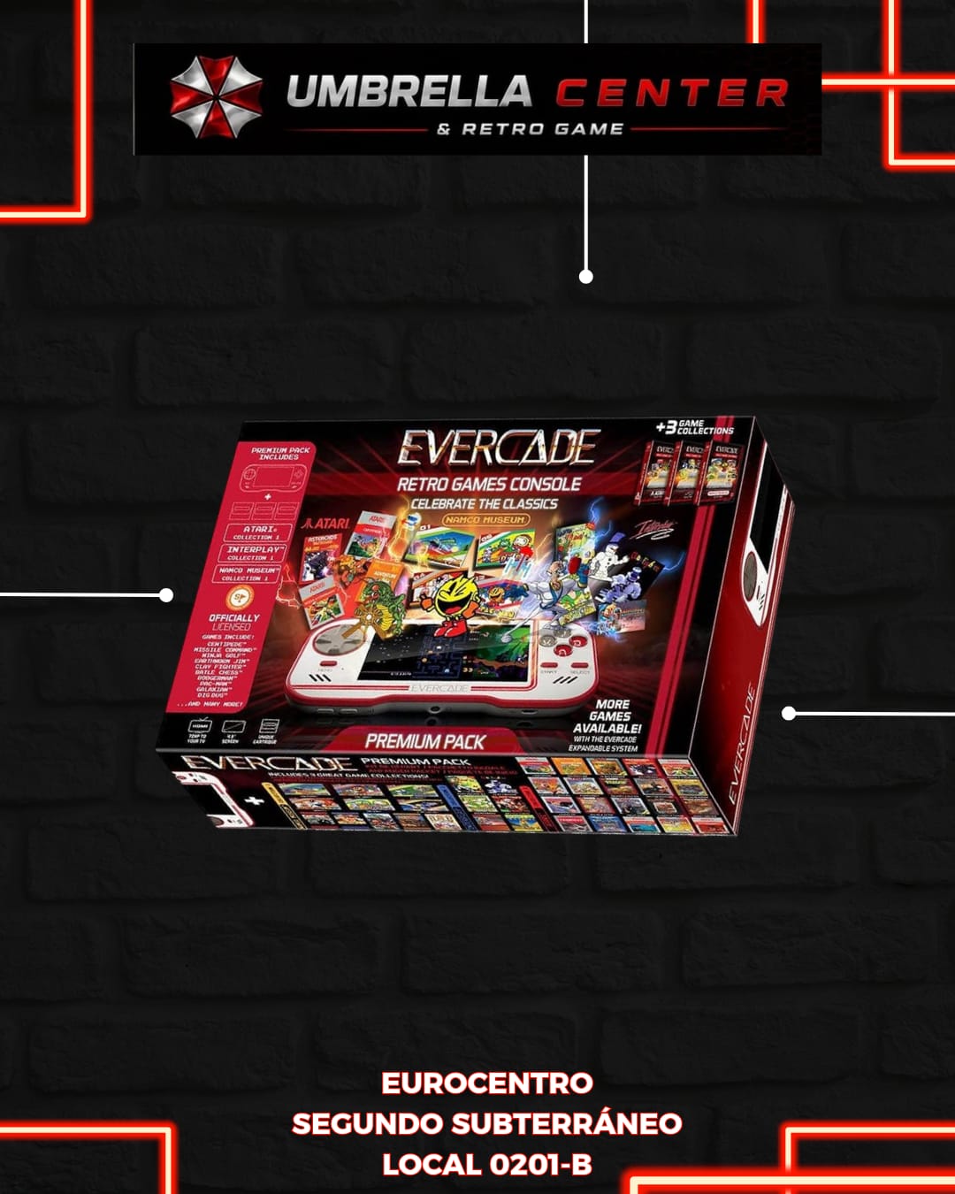 Evercade Premium Pack