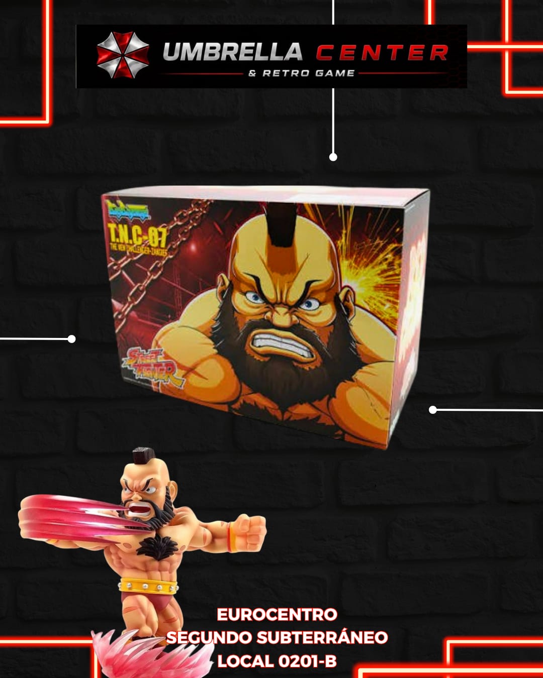 Street Fighter T.N.C.-07 Zangief (Big Boys Toys)
