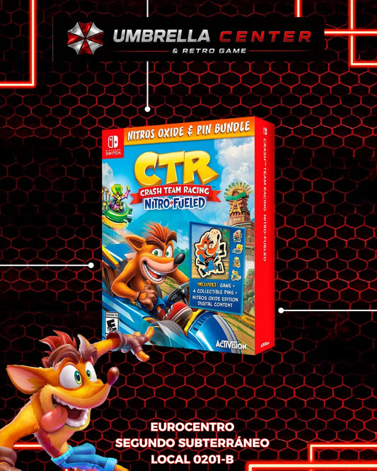 Crash Team Racing Nitro-Fueled (Nitros Oxide & Pin Bundle)