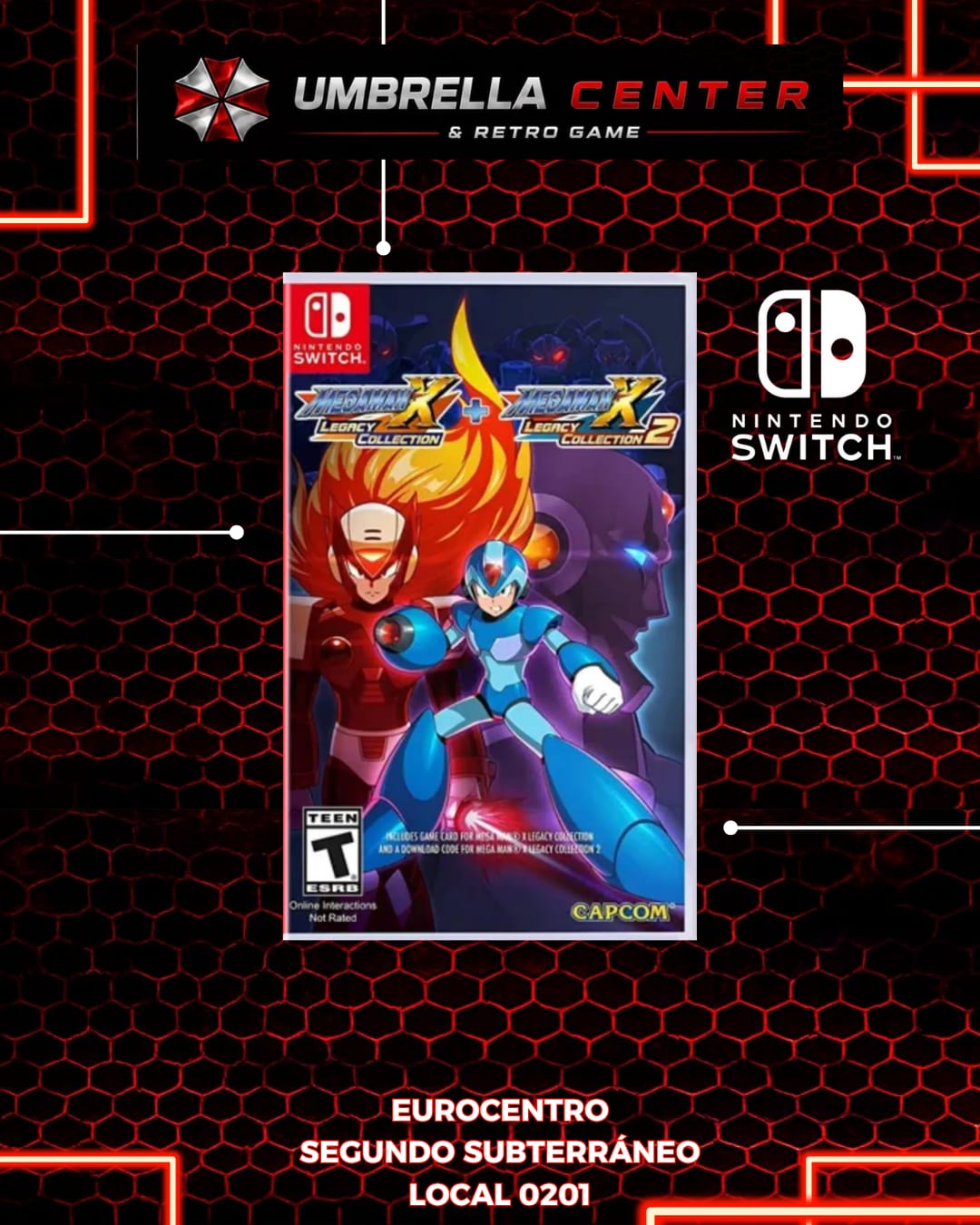 Mega Man X Legacy Collection 1 + 2